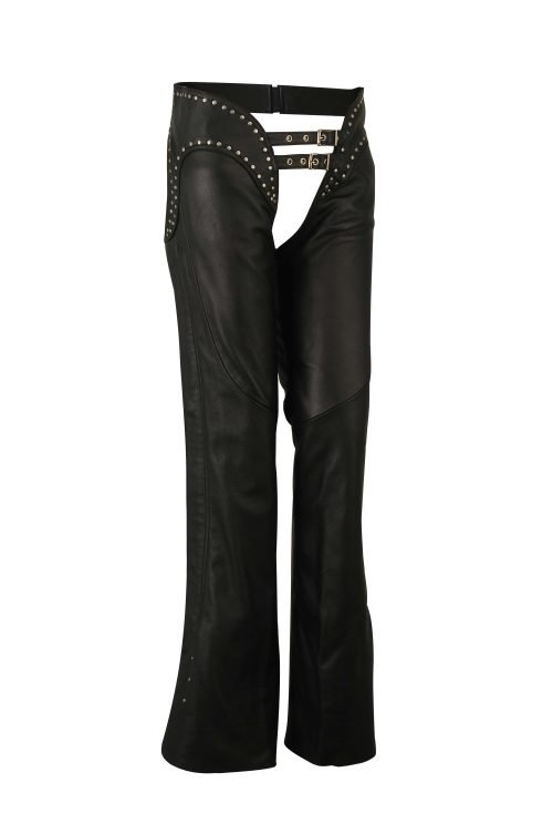 First Ladies Studded Rider Chaps - Croixland Leather Works